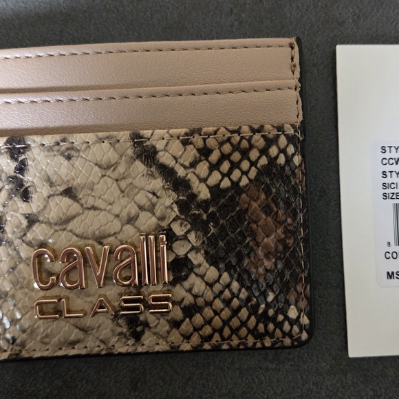 Cavalli Class Sici Signature Cardholder – Python w/ Ivory (NWT) - Picture 8 of 9